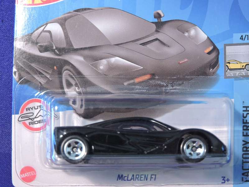 Hot Wheels McLAREN F1  Supercar  ( Black )