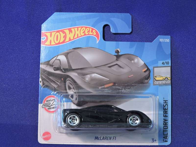 Hot Wheels McLAREN F1  Supercar  ( Black )