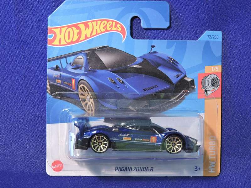 Hot Wheels PAGANI ZONDA R  Supercar  ( Blue )