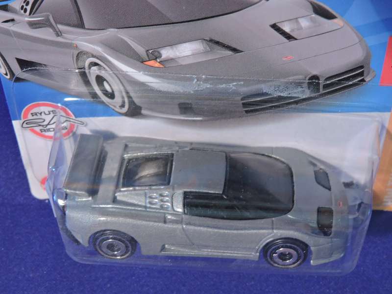 Hot Wheels BUGATTI EB110 SS  Supercar  ( Silver )