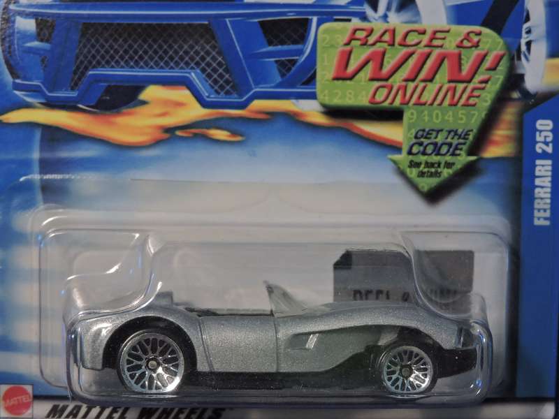 Hot Wheels FERRARI 250 ( Silver )