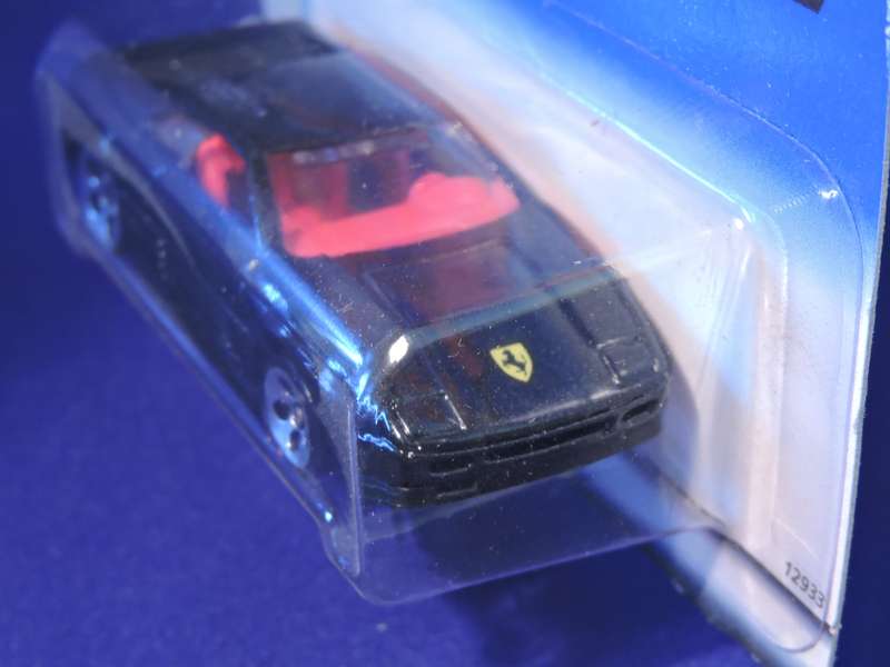 Hot Wheels FERRARI 348 ( Black ) Released 1997 WOW !!!