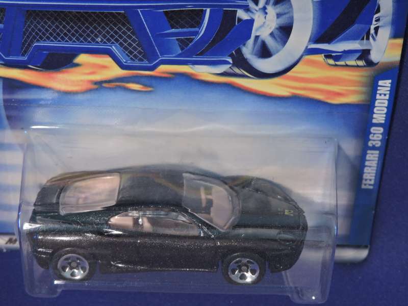 Hot Wheels FERRARI 360 MODENA ( Black ) Full metal model