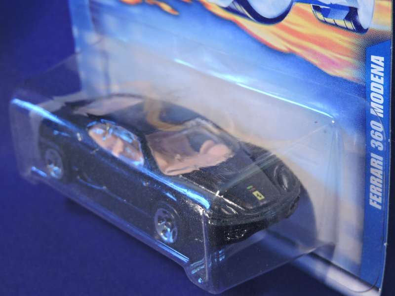 Hot Wheels FERRARI 360 MODENA ( Black ) Full metal model