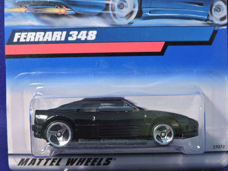 Hot Wheels FERRARI 348  ( Black )
