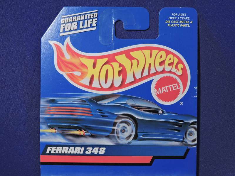 Hot Wheels FERRARI 348  ( Black )