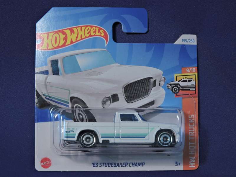 Hot Wheels STUDEBAKER CHAMP Bakkie ( White )