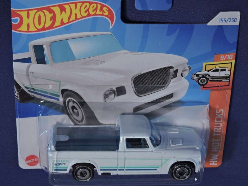 Hot Wheels STUDEBAKER CHAMP Bakkie ( White )