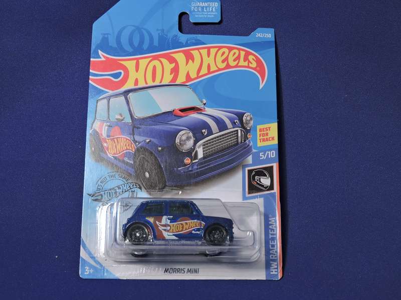 Hot Wheels  MORRIS MINI ( Blue )