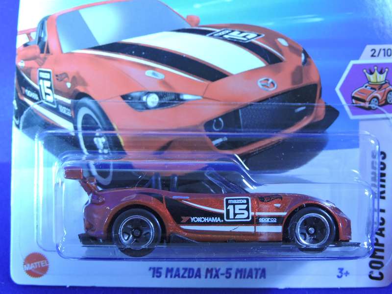 Hot Wheels MAZDA MX-5 MIATA (Red #15)