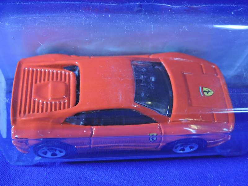 Hot Wheels FERRARI F355 Berlinette ( Red ) Super Car  Full metal Released 1998 ( 27 years old )