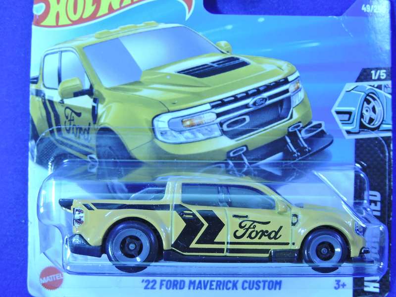 Hot Wheels FORD MAVERICK CUSTOM Bakkie ( Yellow )