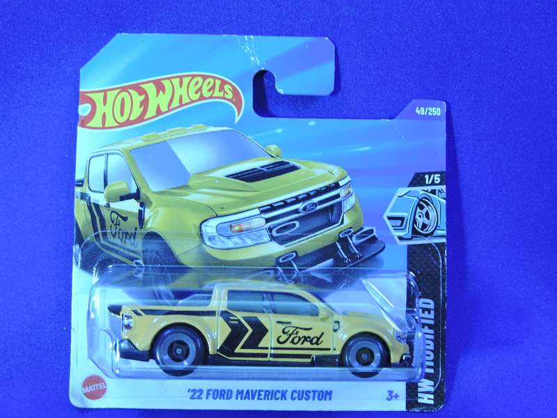 Hot Wheels FORD MAVERICK CUSTOM Bakkie ( Yellow )