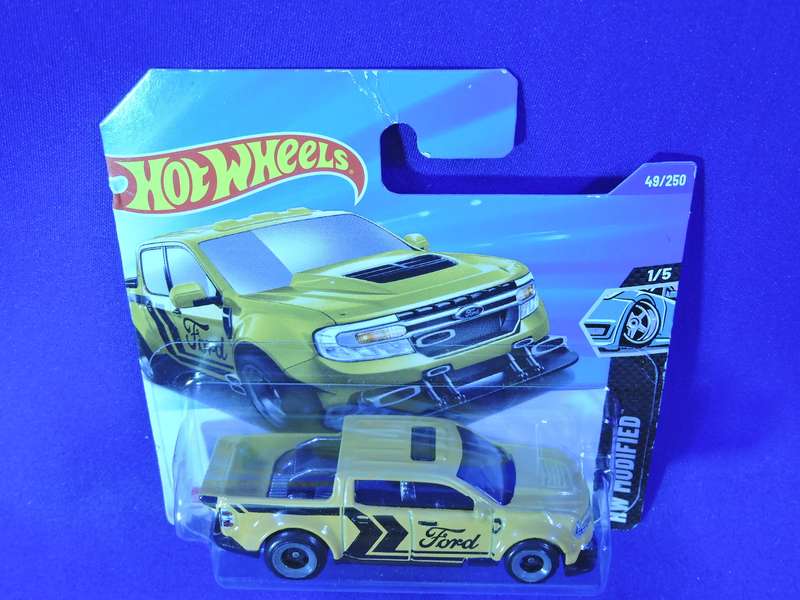 Hot Wheels FORD MAVERICK CUSTOM Bakkie ( Yellow )