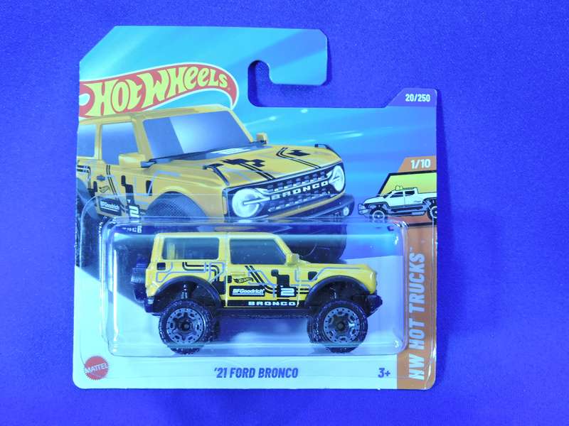 Hot Wheels FORD BRONCO ( Yellow )