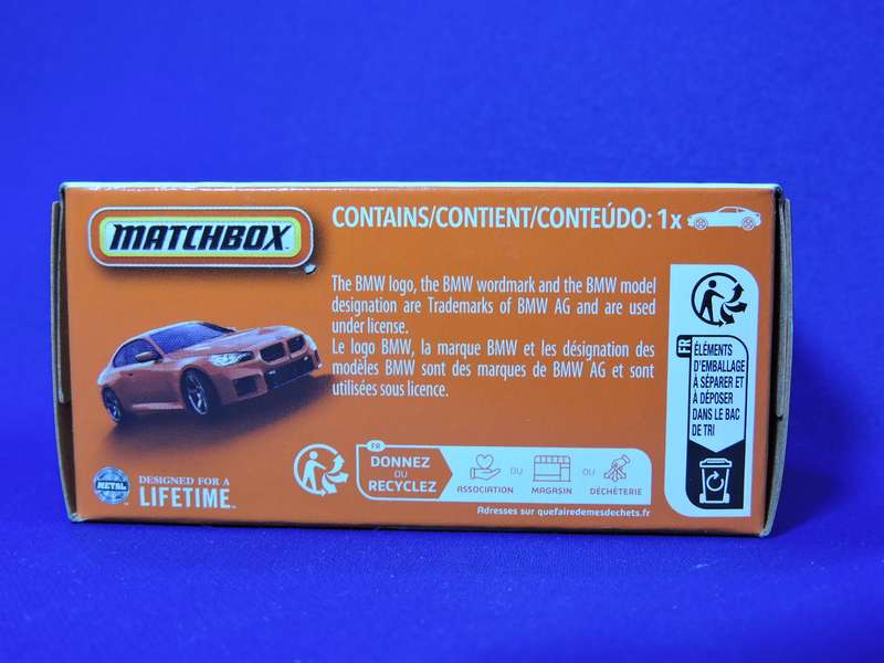 Matchbox BMW M2 ( Mint In Box  Red )  like Hot Wheels