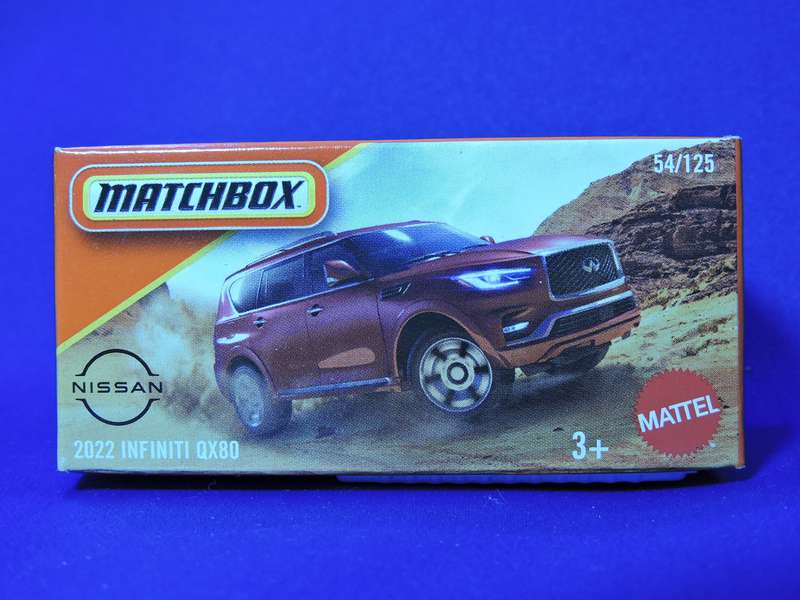 Matchbox INFINITI QX80 ( Mint In Box  Red )  like Hot Wheels