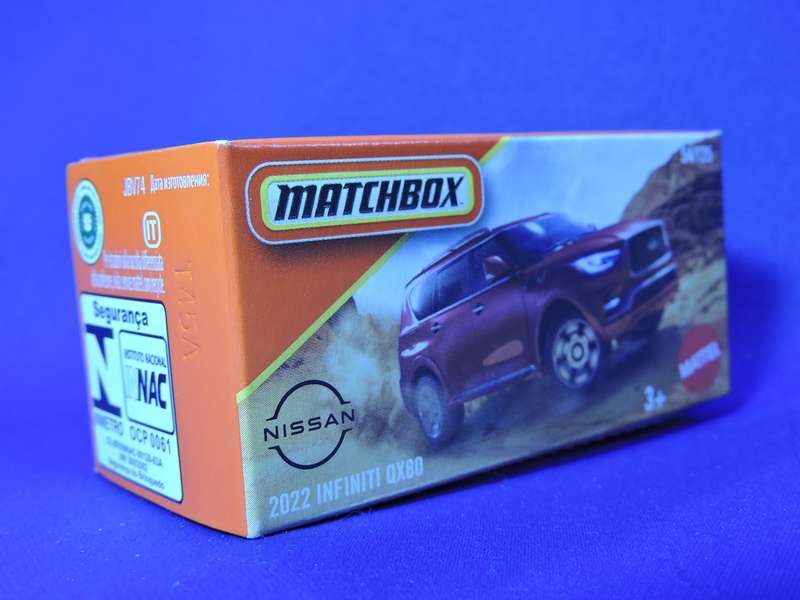 Matchbox INFINITI QX80 ( Mint In Box  Red )  like Hot Wheels