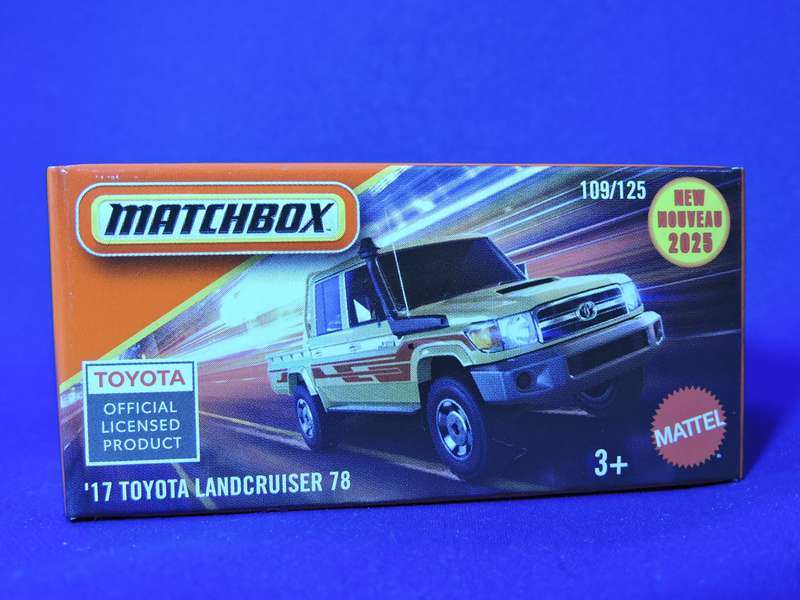 Matchbox TOYOTA LAND CRUISER  ( Mint In Box )  like Hot Wheels