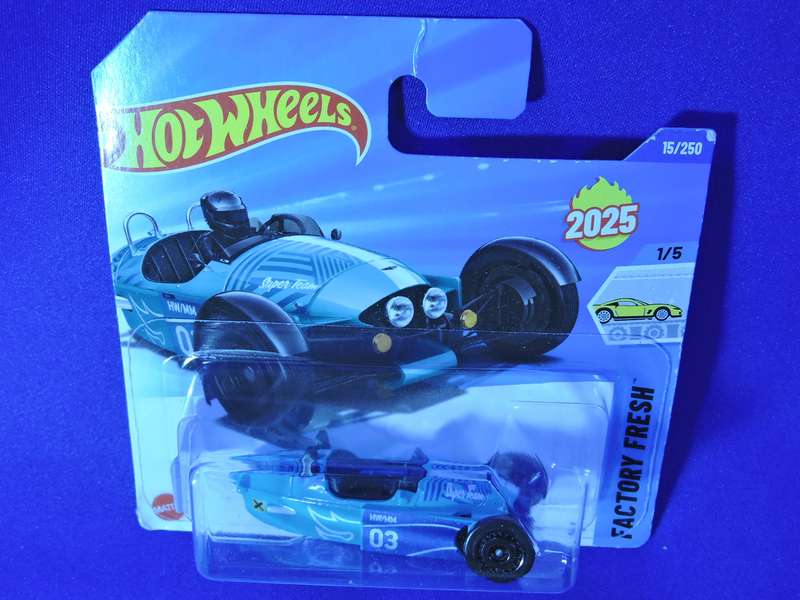 Hot Wheels MORGAN SUPER 3 Tricycle ( Green #3 )