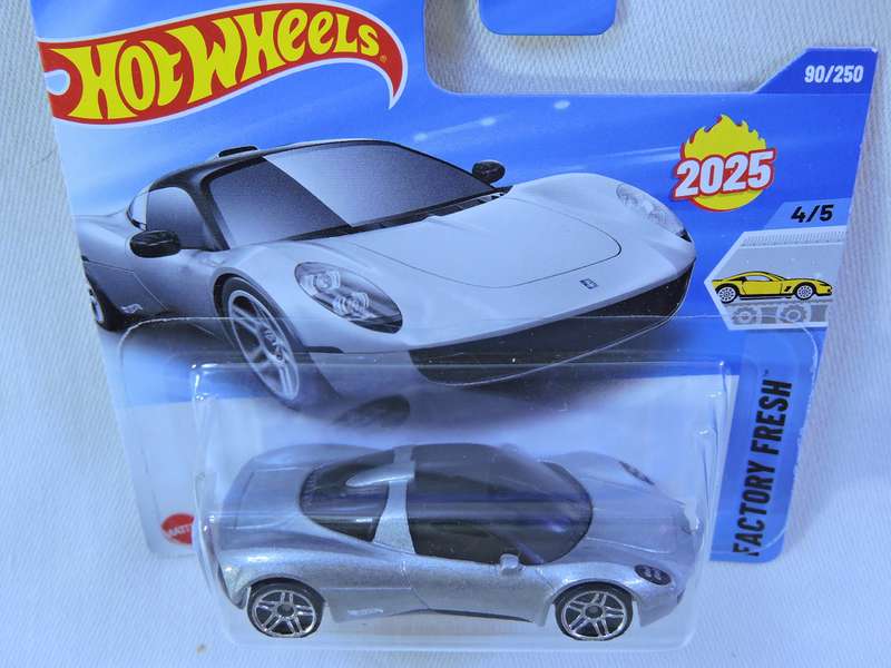 Hot Wheels GORDON MURRY AUTOMOTIVE T.33 ( Silver ) Supercar