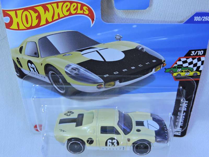 Hot Wheels Porsche 904 carrera GTS ( Yellow #63 )