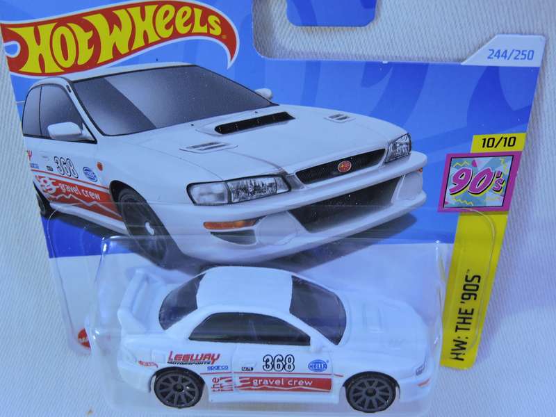 Hot Wheels SUBARU IMPREZA 22B-STi VERSION ( White )
