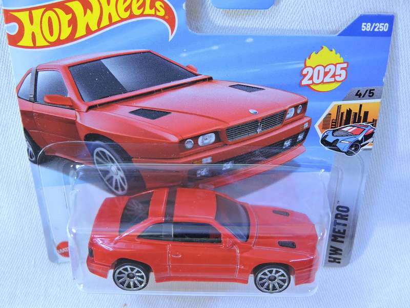 Hot Wheels MASERATI SHAMAL  ( Red )