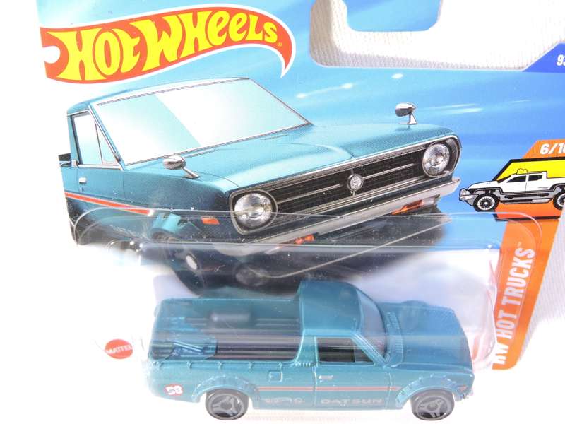 Hot Wheels DATSUN SUNNY ( Green ) Like Nissan 1400 Bakkie