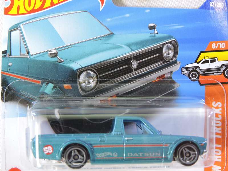 Hot Wheels DATSUN SUNNY ( Green ) Like Nissan 1400 Bakkie