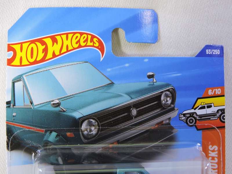 Hot Wheels DATSUN SUNNY ( Green ) Like Nissan 1400 Bakkie