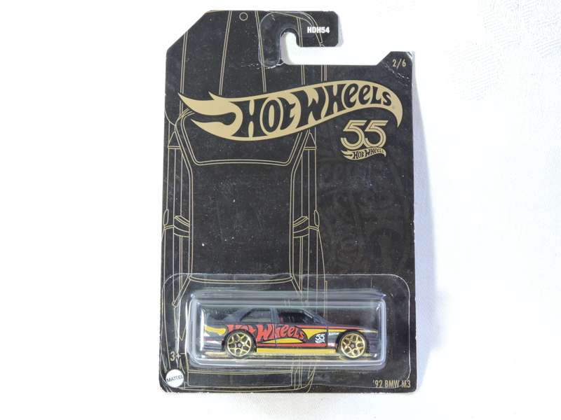 Hot Wheels BMW M3 Boxie Shape ( HW Black ) Long Card