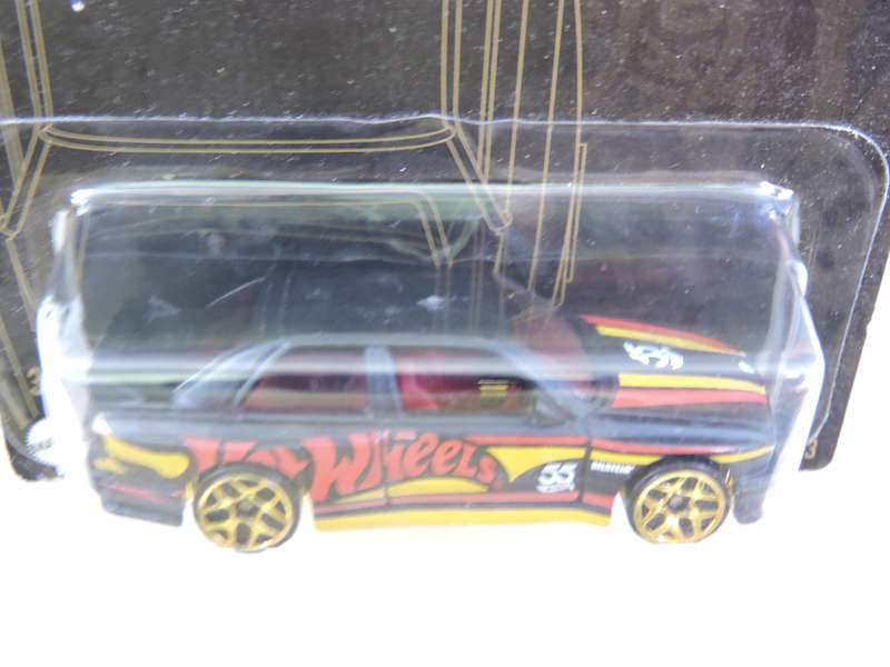 Hot Wheels BMW M3 Boxie Shape ( HW Black ) Long Card