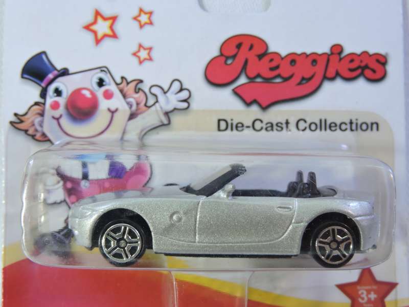 Die Cast BMW Cabriolet ( White )  Like Hot Wheels