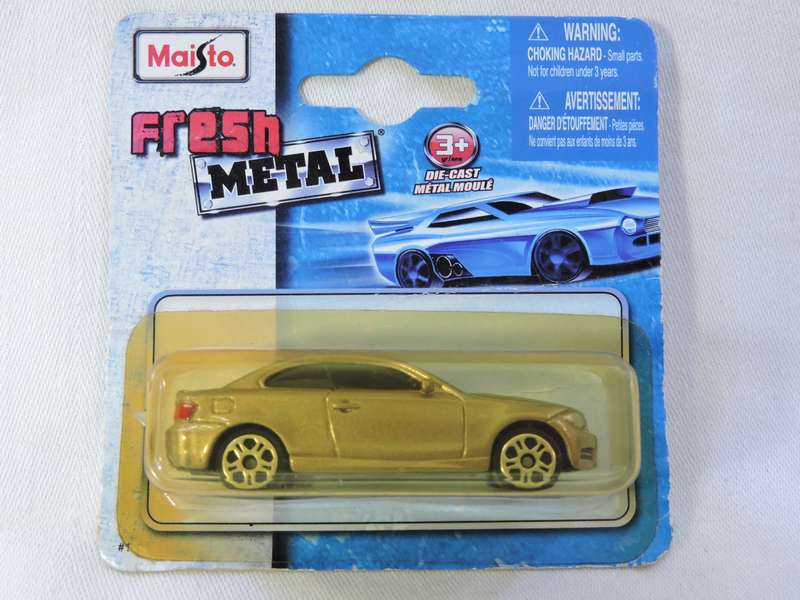 Maisto BMW 135i ( Gold )  Like Hot Wheels