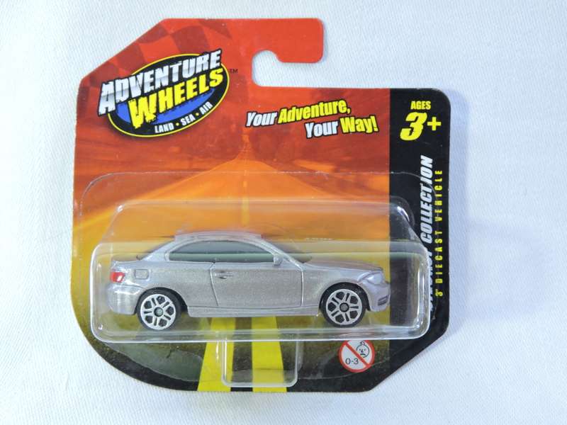Adventure Wheels BMW 135i  ( Silver )  Like Hot Wheels