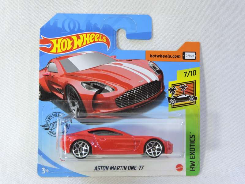 Hot Wheels ASTON MARTIN ONE-77 ( Red )