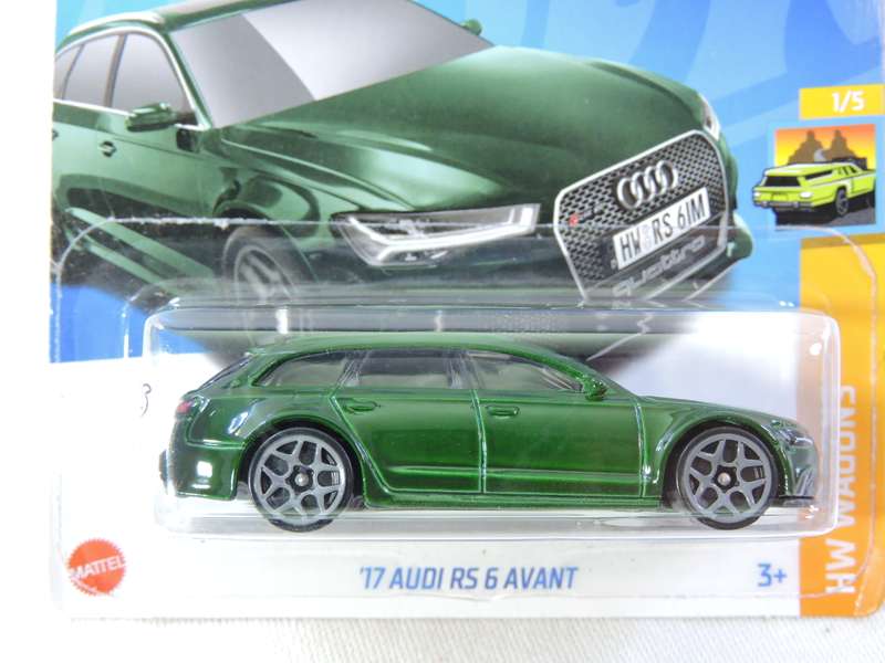 Hot Wheels AUDI RS 6 AVANT ( Green )