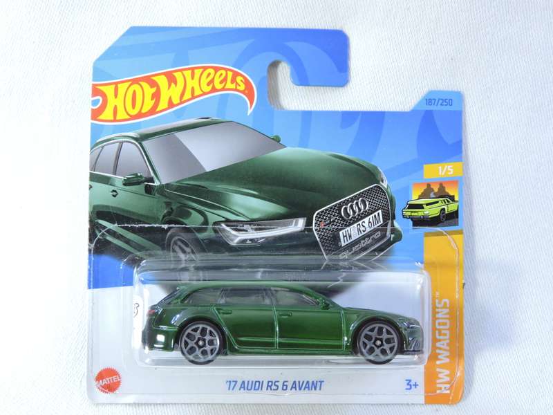 Hot Wheels AUDI RS 6 AVANT ( Green )
