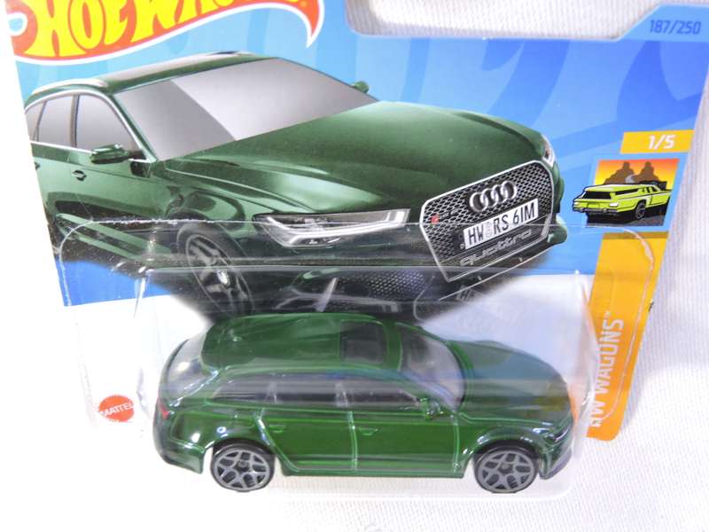 Hot Wheels AUDI RS 6 AVANT ( Green )
