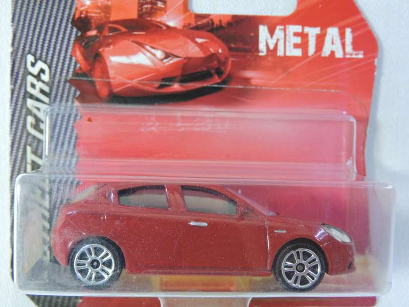 Majorette Alfa Romeo Giulietta  ( Red )  Like Hot Wheels