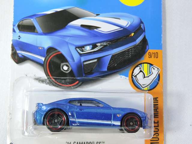 Hot Wheels CHEVY CHEVROLET Camaro SS ( Blue ) Forza Motorsport Long Card