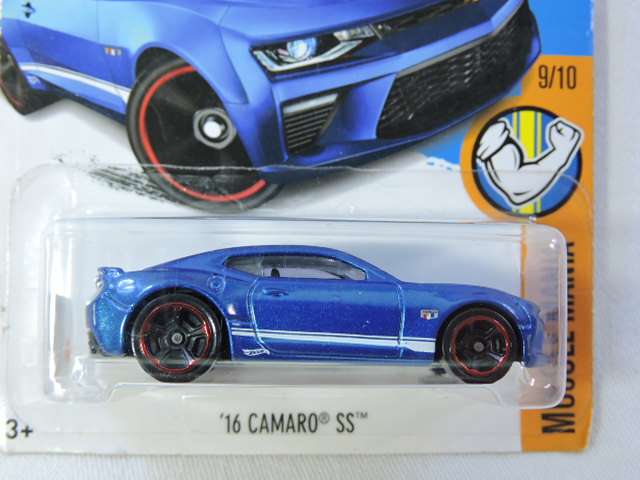 Hot Wheels CHEVY CHEVROLET Camaro SS ( Blue ) Forza Motorsport Long Card