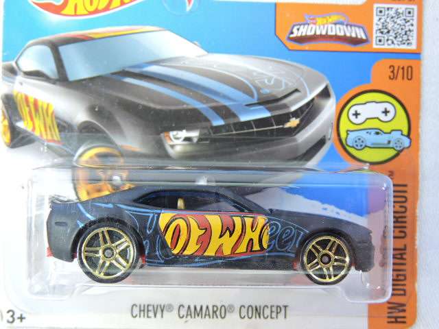 Hot Wheels CHEVY CHEVROLET Camaro Concept (  Black HW )