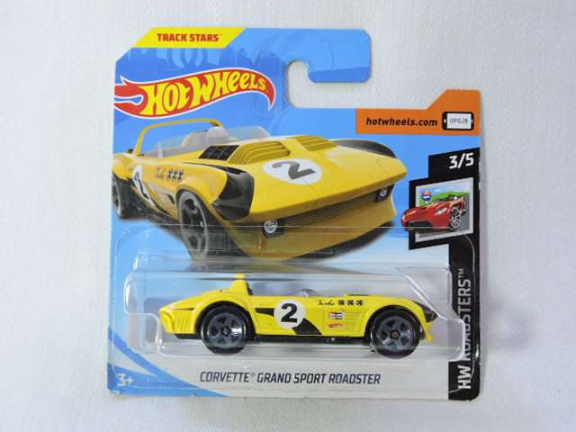Hot Wheels CHEVY CHEVROLET Corvette Grand Sport Roadster  ( Yellow #2 )