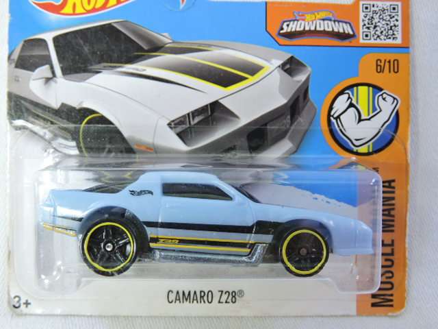 Hot Wheels CHEVY CHEVROLET Camaro Z 28 ( Blue )