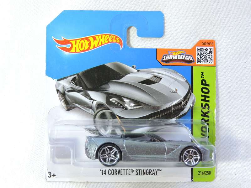 Hot Wheels CHEVY CHEVROLET Corvette Stingray ( Silver ) Released 2015. Awesome model.