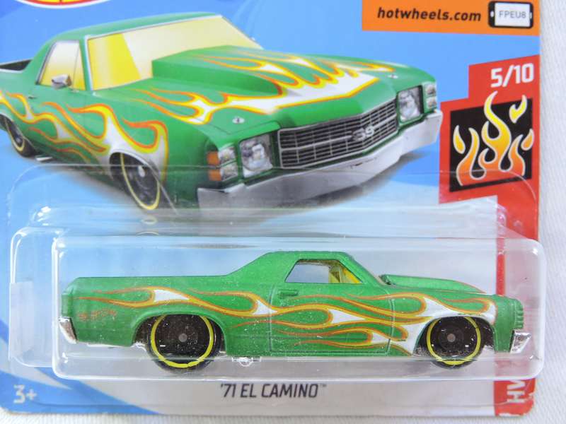 Hot Wheels CHEVY CHEVROLET El Camino ( Blue )