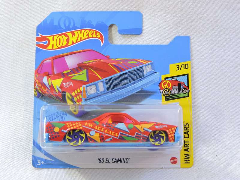 Hot Wheels CHEVY CHEVROLET El Camino ( Art Car Multi colour )
