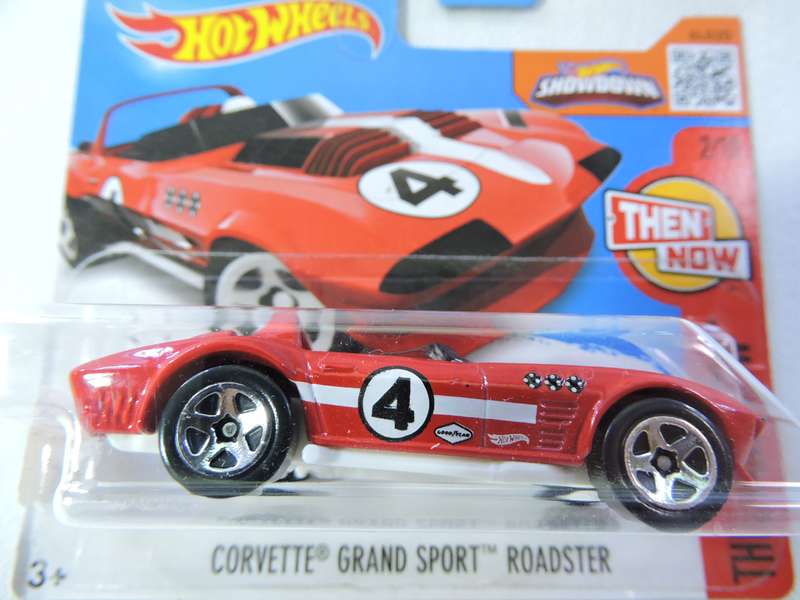 Hot Wheels CHEVY CHEVROLET Corvette Grand Sport Roadster ( Red #4 )